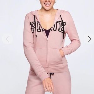 PINK Victoria’s Secret LOUNGE FULL-ZIP & JOGGER PANT